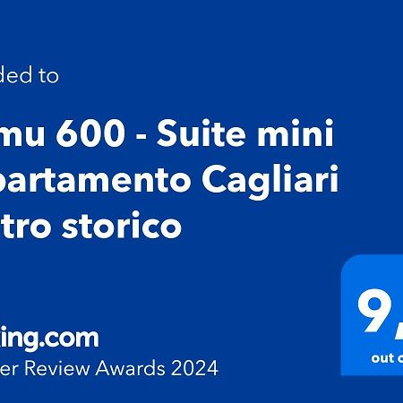 Domu 600 - Suite Mini Appartamento Cagliari Centro Storico Ngoại thất bức ảnh