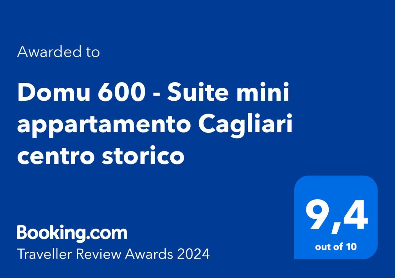 Domu 600 - Suite Mini Appartamento Cagliari Centro Storico Ngoại thất bức ảnh